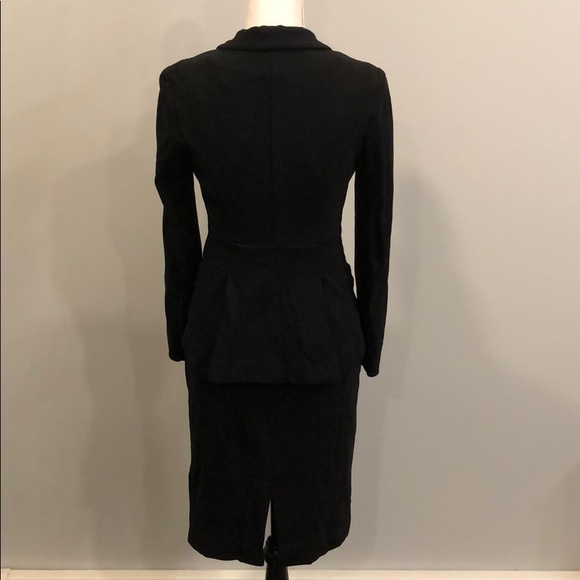 Teenflo Black Fitted Business Dress with Jacket - Picture 2 of 8